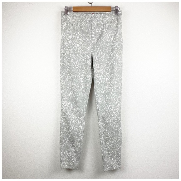 Spanx Speckled Gray Jean-ish Leggings Size Medium - Picture 3 of 10